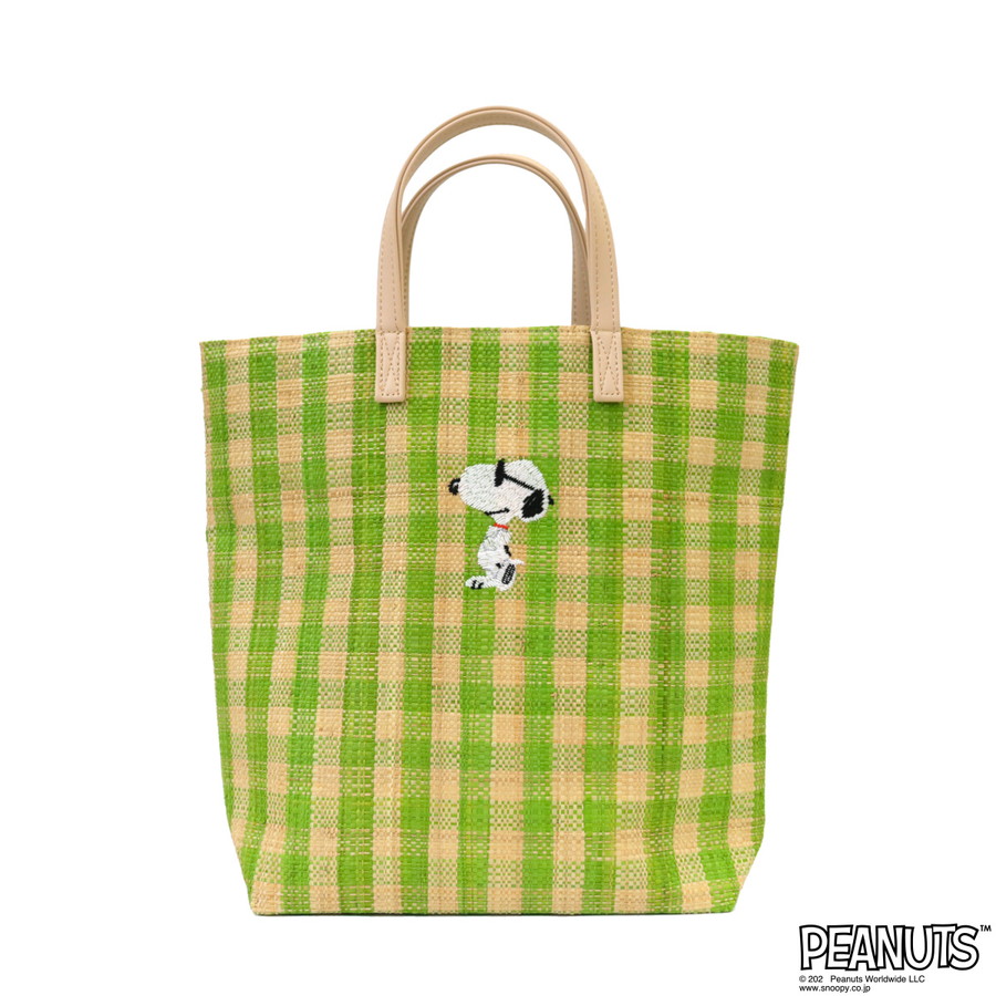 SNOOPYRAFFIA BAG M | トートバッグ | アコモデバッグ公式通販ACCOMMODE