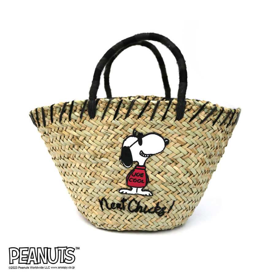 CHICKS UNDERTHE SHED SNOOPY/バスケットバッグ