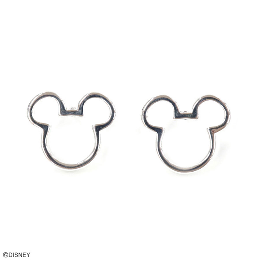 Disney Collectionミッキーマウス シルエットイヤリング イヤリング アコモデバッグ公式通販accommode