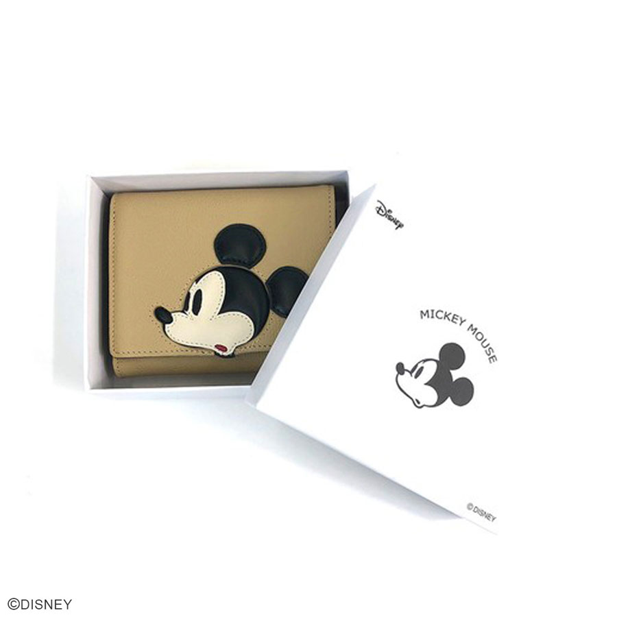 Disney Collectionミッキーマウス フェイスレザーウォレット 財布 アコモデバッグ公式通販accommode
