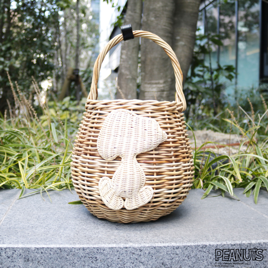 SNOOPYSNOOPY/Arurog basket tote | 夏のおしゃれを楽しもう