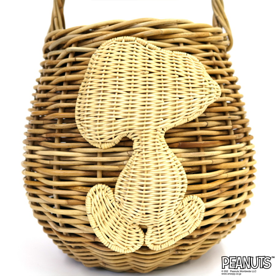 SNOOPYSNOOPY/Arurog basket tote | 夏のおしゃれを楽しもう ...